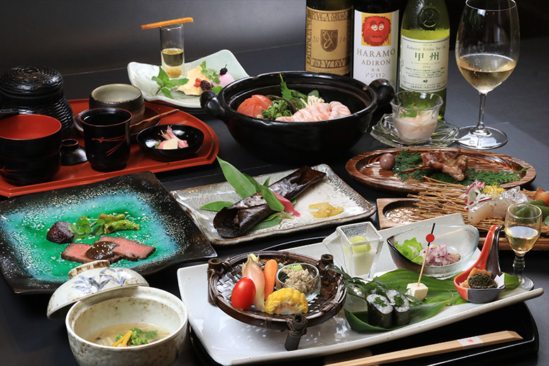 嵯峨塩館の郷土料理