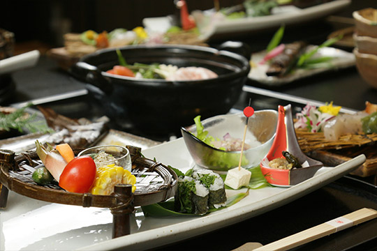 嵯峨塩館の郷土料理イメージ