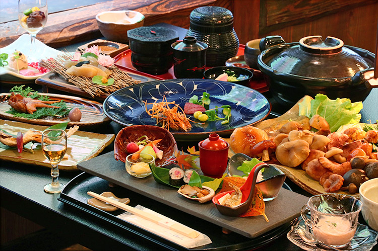 嵯峨塩館の郷土料理